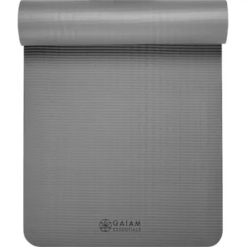 podložka na cvičení Podložka na cvičení Gaiam 183 cm x 61 cm šedá