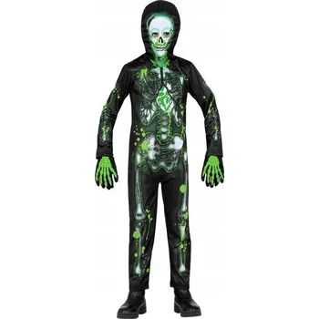 Karnevalový kostým KOSTÝM TOXICKÁ KOSTRA VELIKOST 116