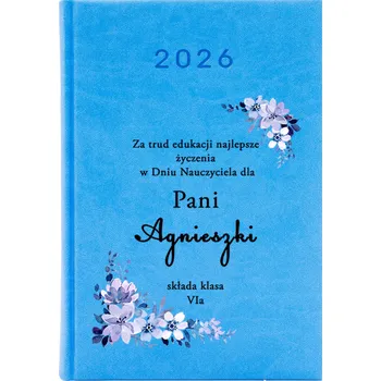 Kalendář Knižní kalendář 2026 A5 modrý