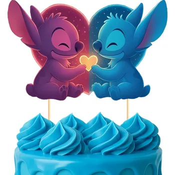 Obraz TOPER NA DORT TOPPER NEBESKÝ MIMOZEMŠŤAN RŮŽOVÁ PŘÍŠERKA DEKORACE NAROZENINY