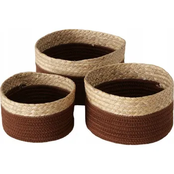 Květináč Obal na květináč 26 cm juta béžový