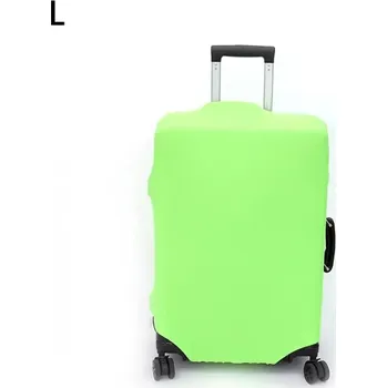Elastický potah na kufr proti poškození | ochranný potah, cestovní doplněk - Zelená-L