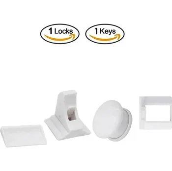 Dětský bezpečnostní prvek Magnetická dětská pojistka na skříň | dětská pojistka, bezpečnostní zámek - Bezpečnostní zámek C sada