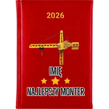 Kalendář Knižní kalendář 2026 A5 červený