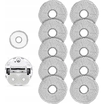 Robotický vysavač 10X MOPY HADŘÍKY PRO ECOVACS DEEBOT T30 PRO OMNI T30S PRO/COMBO/PRO/MAX