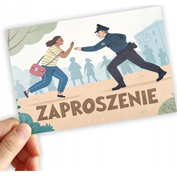 Pozvánka POZVÁNKA POLICIE POLICISTA PRO DĚTI POZVÁNKY NA NAROZENINOVOU OSLAVU