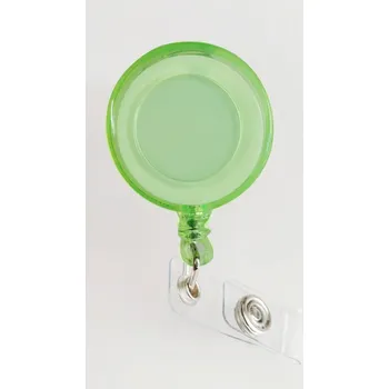 Vytahovací ABS držák na kartu | držák, klip - Jasně světle zelená