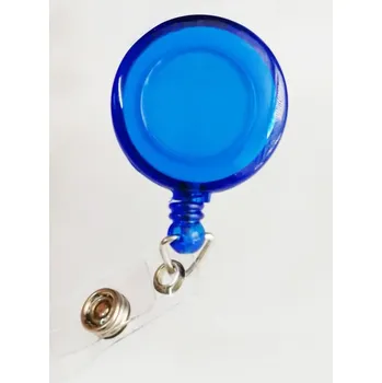 Vytahovací ABS držák na kartu | držák, klip - Průhledná modrá