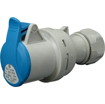 Elektrická zásuvka Kabelová zásuvka 32A 3P, 230V, IP44 průmyslová.