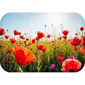 Koupelnová předložka KOUPELNOVÁ PŘEDLOŽKA PROTISKLUZOVÁ RYCHLESCHNOUCÍ 40x60 STYL OBDÉLNÍKOVÝ ROHOŽKA