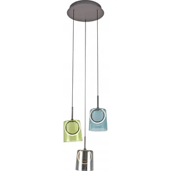 Závěsné svítidlo PAUL NEUHAUS ZULA 3 - 3 světelné body s integrovaným LED zdrojem