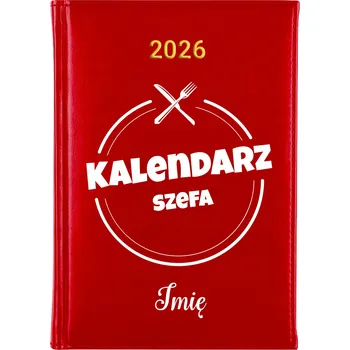 Kalendář Knižní kalendář 2026 A5 červený
