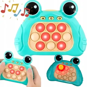 POP IT POP IT Elektrická Dovednostní Hra Hračka Antistresová hračka-žabí konzole