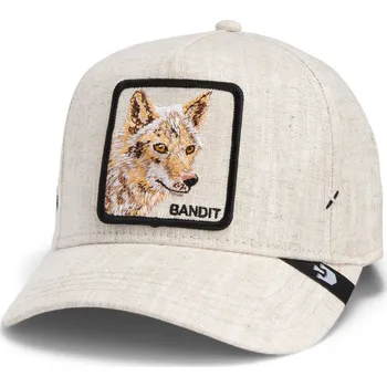 Kšiltovka Kšiltovka GOORIN BROS COYOTE CLOTH 101-2115-NAT – Bílá