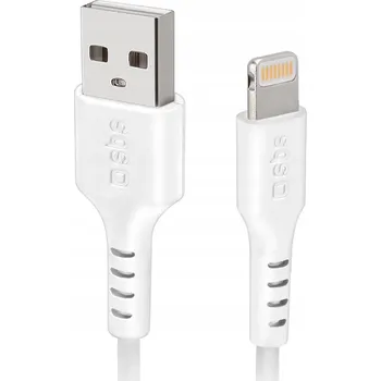 Datový kabel Kabel SBS USB - Apple Lightning 1 m bílý