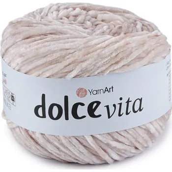 Pletací žinylková příze Dolce Vita 150 g