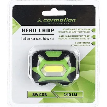 ČELOVKA 3W COB 100 LM NAPÁJENÁ 3X AAA