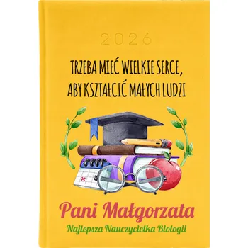 Kalendář Knižkový kalendář 2026 A5 žlutý