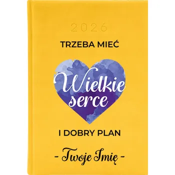 Kalendář Knižkový kalendář 2026 A5 žlutý