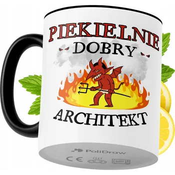 Hrnek Polidraw Hrnek Polidraw pro architekta keramika 330 ml