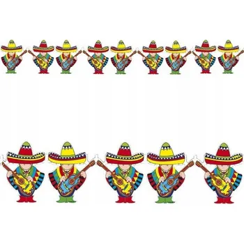 MEXICKÁ GIRLANDA BAREVNÁ 3M MEXIKO