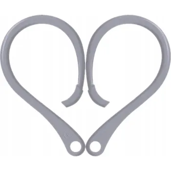 Sluchátka DRŽÁK, ZÁVĚS HLAVOVÝ MOST NA UCHO PRO SLUCHÁTKA APPLE AIRPODS 1 2 3 PRO ŠEDÝ