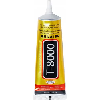 Průmyslové lepidlo UNIVERZÁLNÍ LEPIDLO T-8000 110ML PRO OPRAVY LCD DISPLEJŮ SMARTPHONŮ A TELEFONŮ