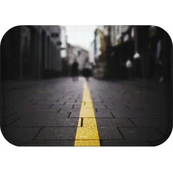 Koupelnová předložka KOUPELNOVÁ PŘEDLOŽKA PROTISKLUZOVÁ 40x60 cm - RYCHLESCHNOUCÍ ROHOŽKA OBDÉLNÍKOVÉHO STÝLU