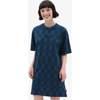 Dámské šaty Vans Dámské Center Vee Print Šaty Modrá XS (1957313)