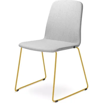 Jednací židle Konferenční židle Sunrise 152-Q-N16 (drátěná kostra - odstín medově žlutá RAL 1005, celočalouněný ko