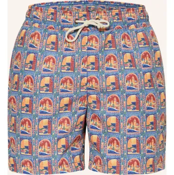 Pánské plavky Ripa Ripa Pánské Koupací Šortky Vist, modrá / oranžová /...