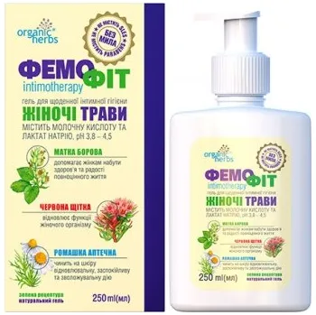 Intimní hygienický prostředek FEMOFIT: Gel na intimní hygienu 250ml K2692
