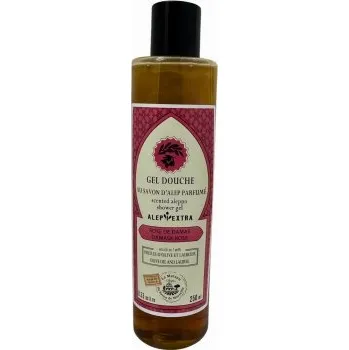 Mýdlo LA MAISON: Sprchový gel-mýdlo z Aleppa „Damašská růže“ 250ml TML F049