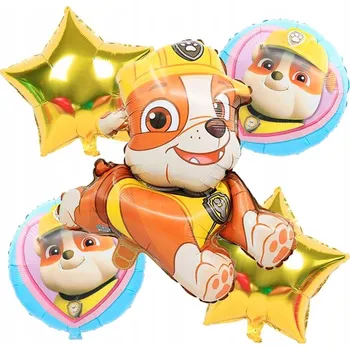 Balónek SADA FÓLIOVÝCH BALÓNKŮ Tlapková patrola Tlapková patrola RUBBLE K NAROZENINÁM