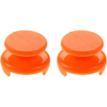 Gamepad NÁSTAVCE / KRYTKY NA ANALOGOVÉ PÁČKY OVLADAČE PS4 PS5 ORANŽOVÉ