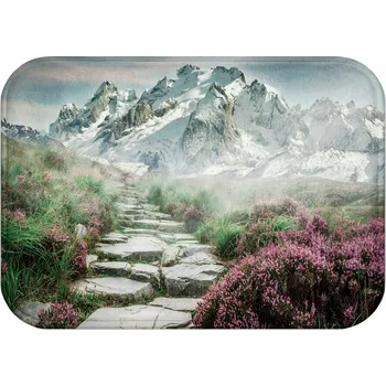 Koupelnová předložka KOUPELNOVÁ PŘEDLOŽKA | PROTISKLUZOVÁ RYCHLESCHNOUCÍ MODERNÍ VODĚODOLNÁ 40x60;