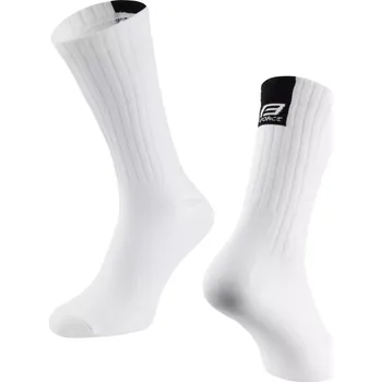 Pánské ponožky ponožky FORCE RIBBON, bílé S-M/36-41