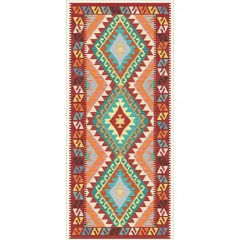 Koberec Protiskluzový omyvatelný retro koberec | koberec, běhoun - SA4811-YZ-8 , 50x80cm