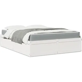 Postel Dvoulůžková postel imitace dřeva VidaXL 60x120 cm dub