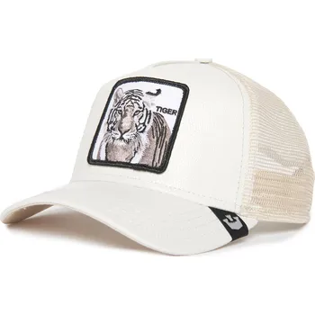 Kšiltovka Kšiltovka GOORIN BROS THE KILLER TIGER 101-0421-WHI – Bílá