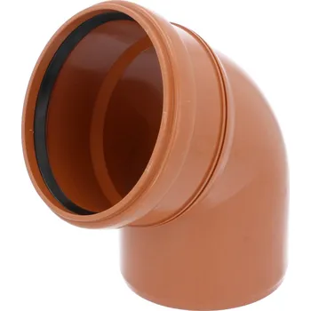 Kanalizační potrubí PVC Kanalizační Koleno 160 mm, Spojka 67° PP