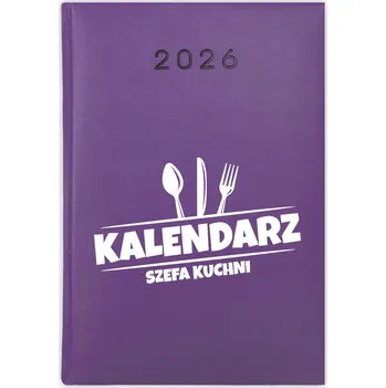 Kalendář Knihový kalendář 2026 A5 fialový