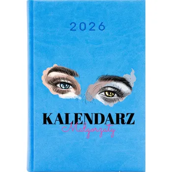 Kalendář Knižní kalendář 2026 A5 modrý