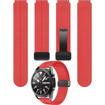 Řemínek na hodinky Univerzální červený řemínek 20mm KBR Games