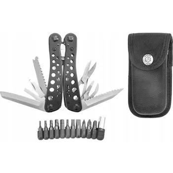 Multifunkční nůž MULTIFUNKČNÍ NÁSTROJ Ganzo G204 POUZDRO BITS kombinačky nůž EDC.