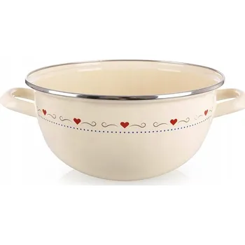 EMALOVANÁ mísa kuchyňská pro míchání těsta, salátů 33 cm 5L