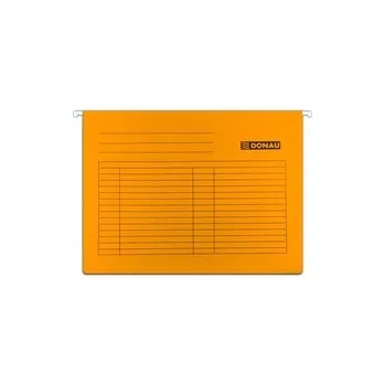 Archivační box DONAU závěsné desky, A4, karton, oranžové