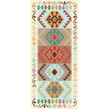 Koberec Protiskluzový omyvatelný retro koberec | koberec, běhoun - SA4805-YZ-8 , 60x90cm