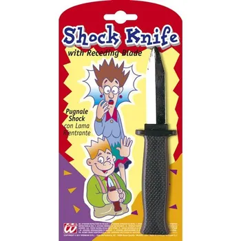 Kuchyňský nůž NŮŽ HRAČKA PRO DOSPĚLÉ Černá