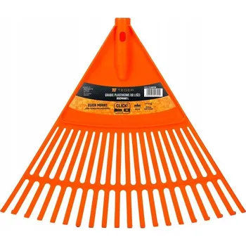 Hrábě Plastové Hrábě na listí velikosti L (upevnění CLICK) / TEGER